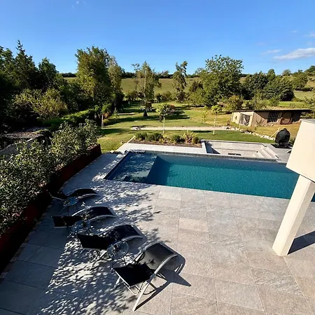 Privee 230m2/ Piscine Debordement/billard-babyfoot-boulodrome-flipper/strasbourg Vila Dettwiller